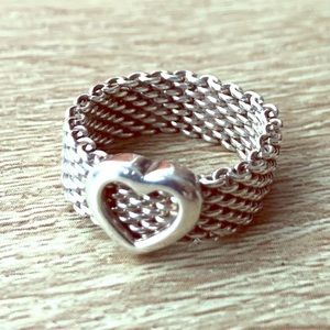 Tiffany & Co. Jewelry - Tiffany Heart Mesh Ring Tiffany & Co. Jewelry - Tiffany Heart Mesh Ring